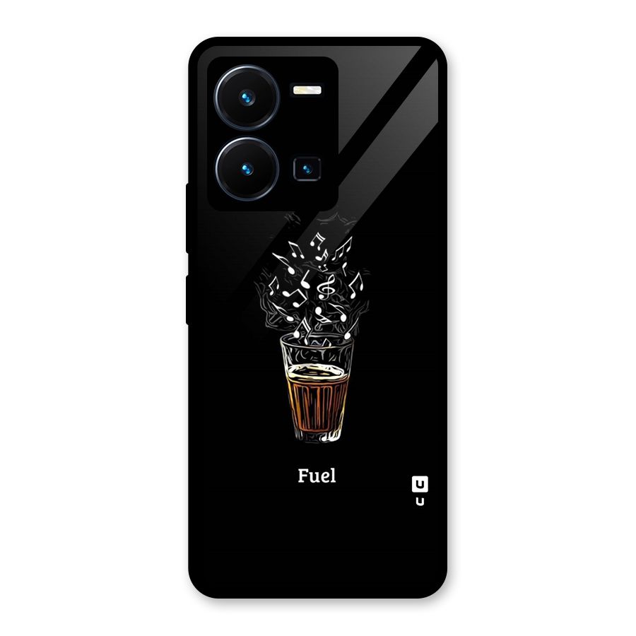 Music Chai My Fuel Glass Back Case for Vivo Y35