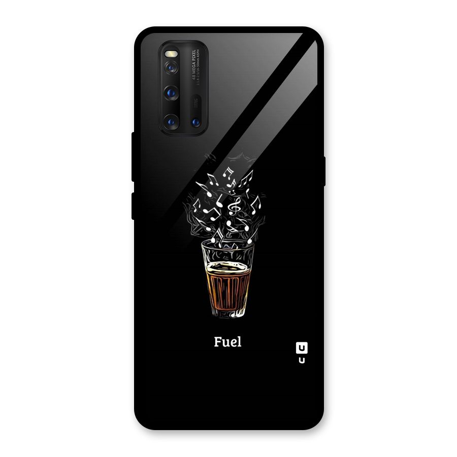 Music Chai My Fuel Glass Back Case for Vivo iQOO 3