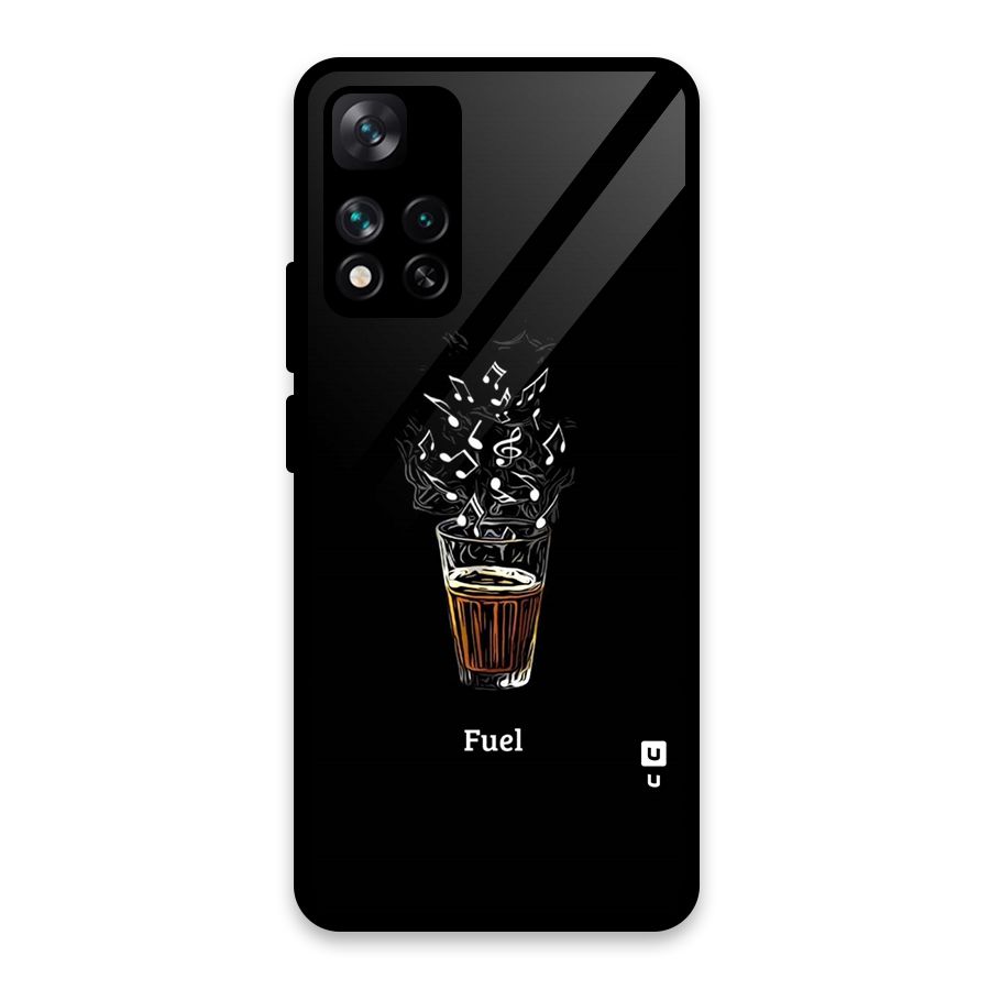 Music Chai My Fuel Glass Back Case for Xiaomi 11i HyperCharge 5G