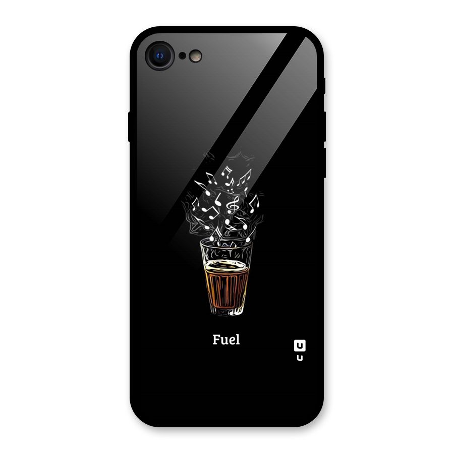 Music Chai My Fuel Glass Back Case for iPhone SE 2022
