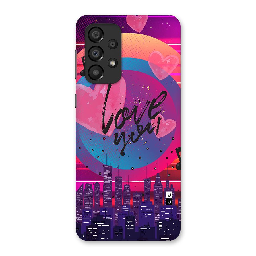Music City Love Back Case for Galaxy A33 5G