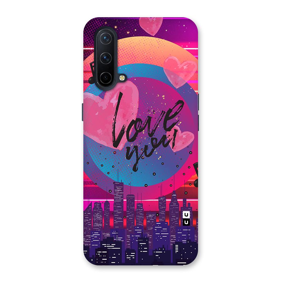 Music City Love Back Case for OnePlus Nord CE 5G