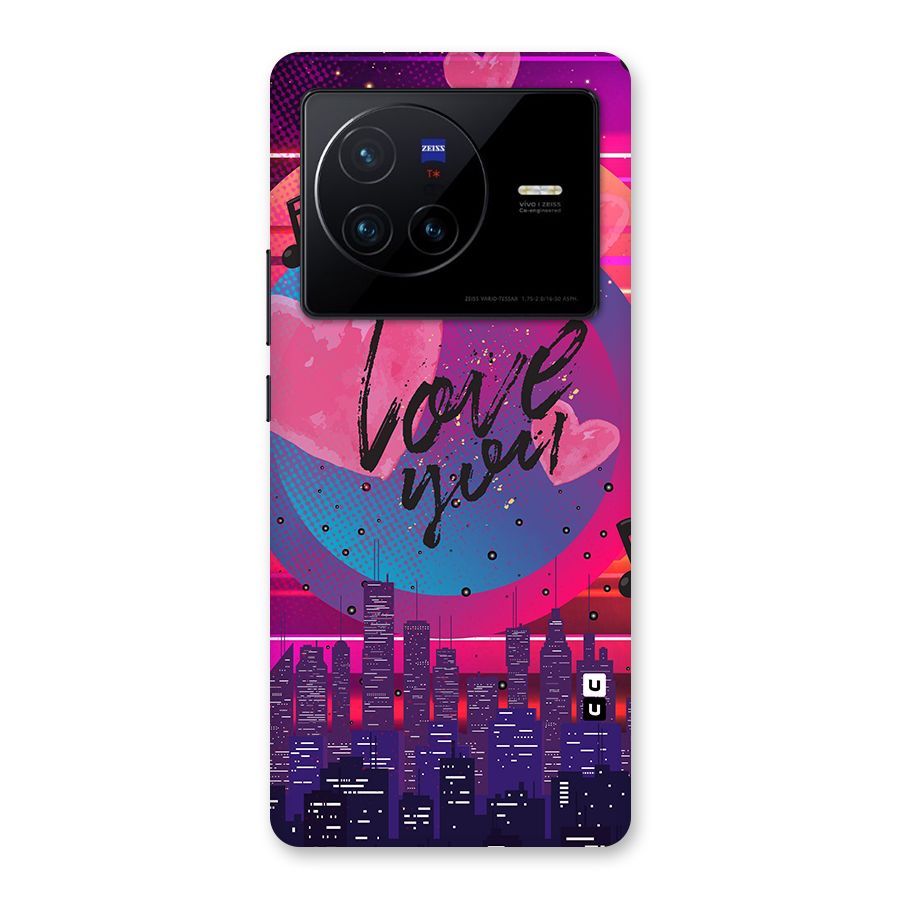 Music City Love Back Case for Vivo X80