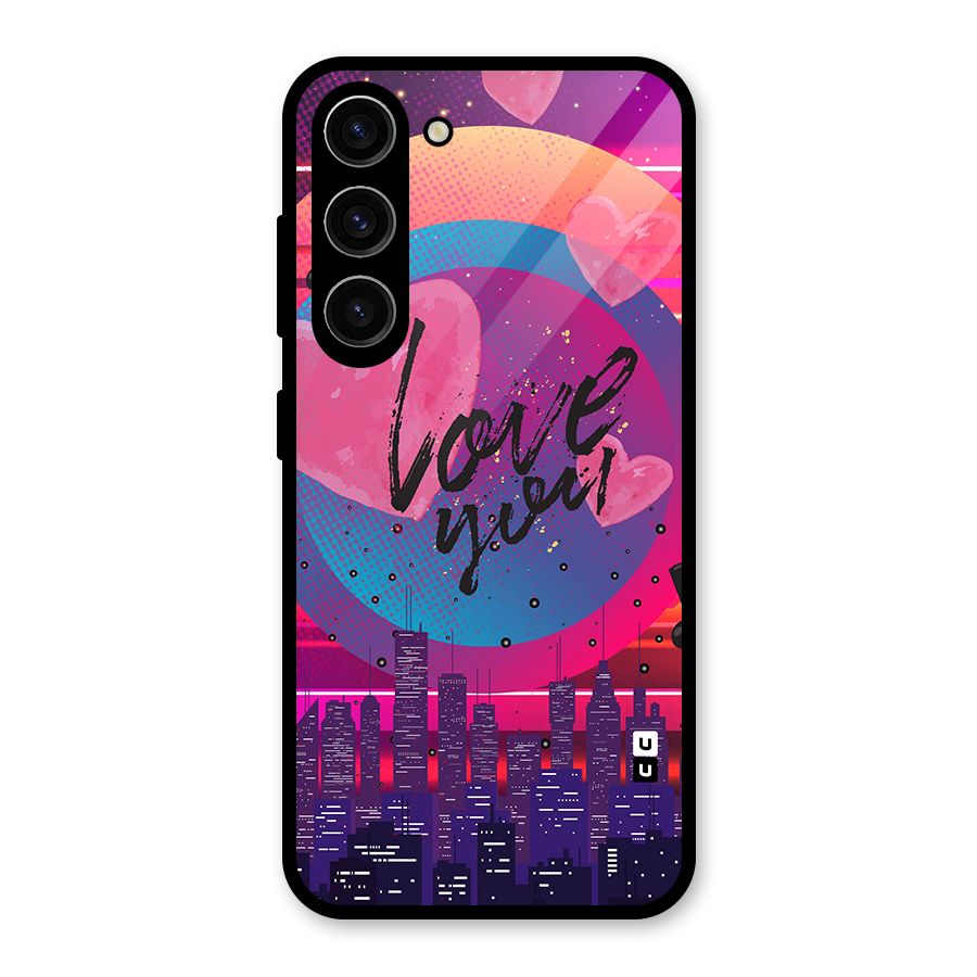 Music City Love Glass Back Case for Galaxy S23