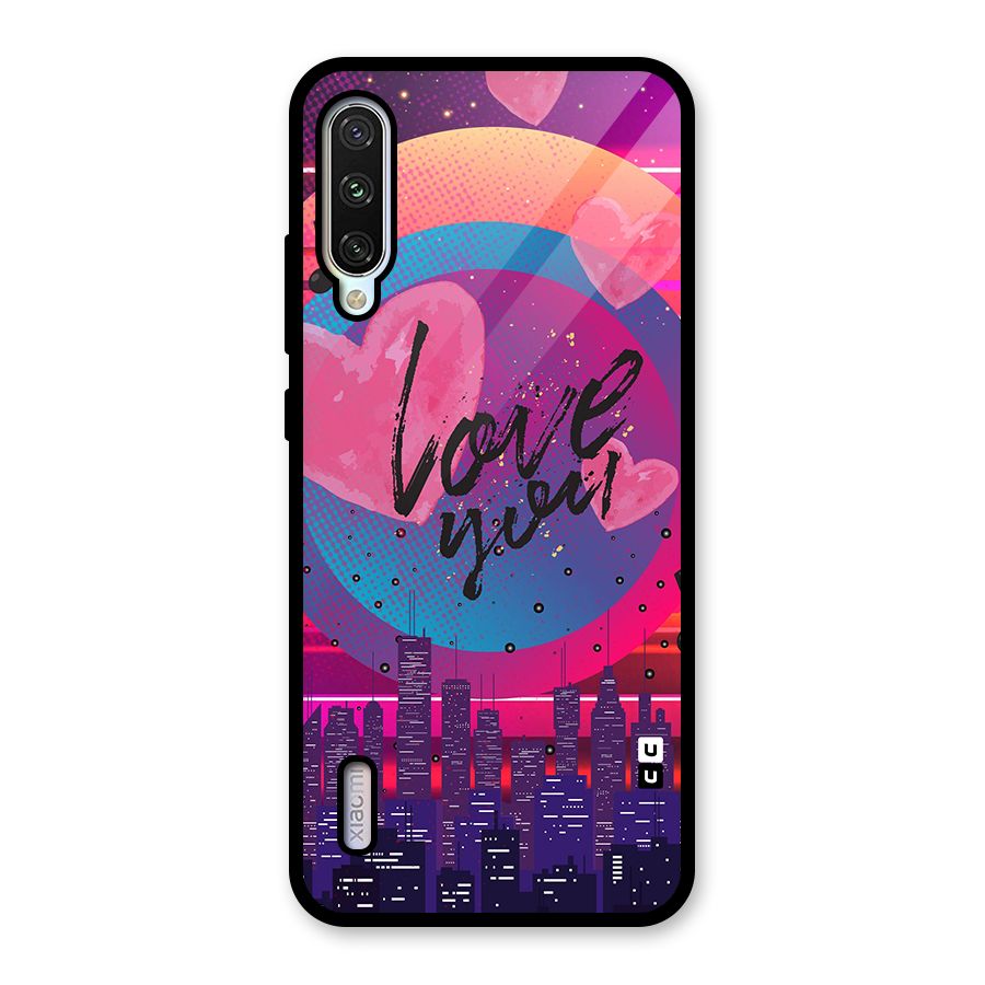 Music City Love Glass Back Case for Mi A3