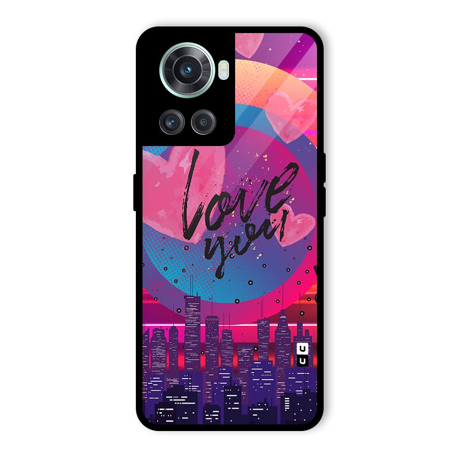 Music City Love Glass Back Case for OnePlus 10R