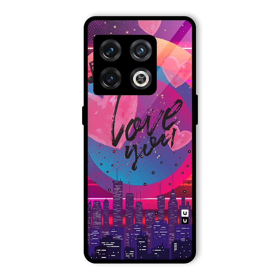 Music City Love Glass Back Case for OnePlus 10 Pro 5G