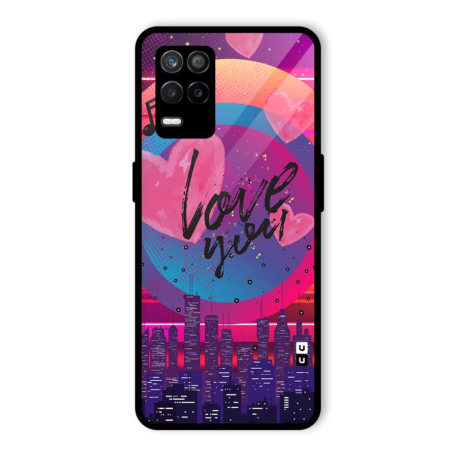 Music City Love Glass Back Case for Realme 9 5G