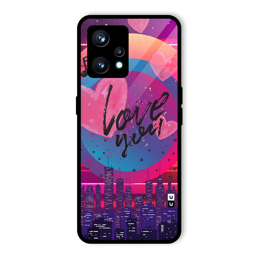 Music City Love Glass Back Case for Realme 9 Pro Plus 5G
