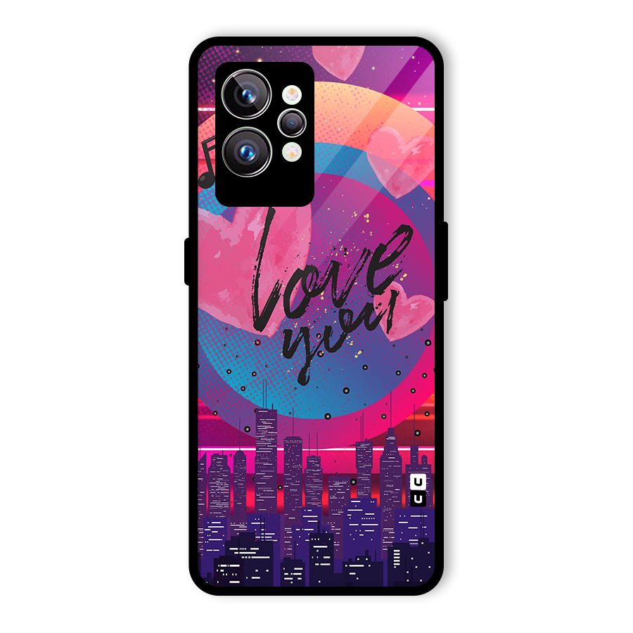 Music City Love Glass Back Case for Realme GT2 Pro