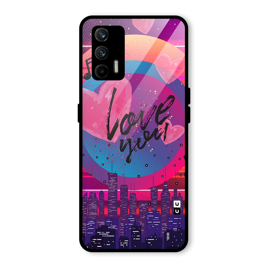 Music City Love Glass Back Case for Realme GT 5G