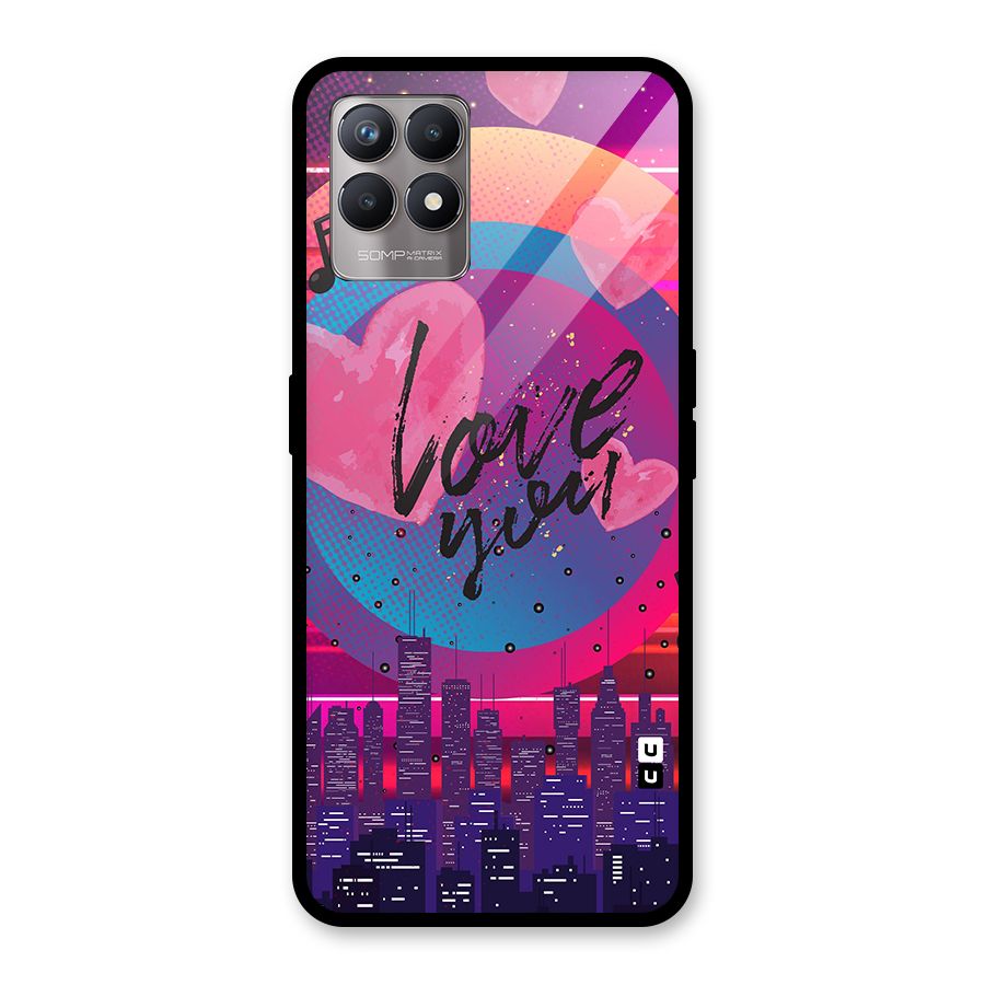 Music City Love Glass Back Case for Realme Narzo 50