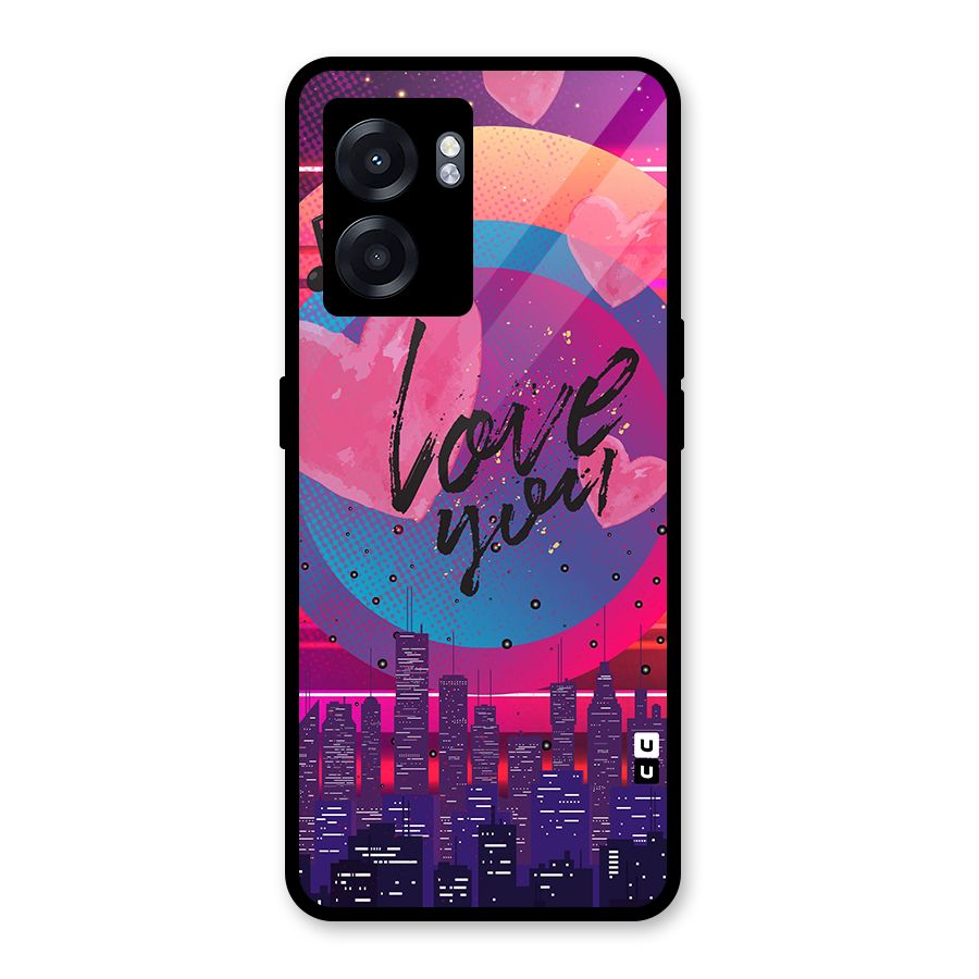 Music City Love Glass Back Case for Realme Narzo 50 5G