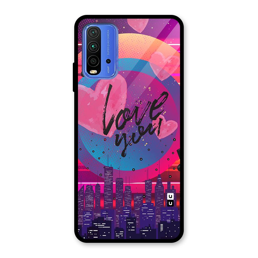 Music City Love Glass Back Case for Redmi 9 Power