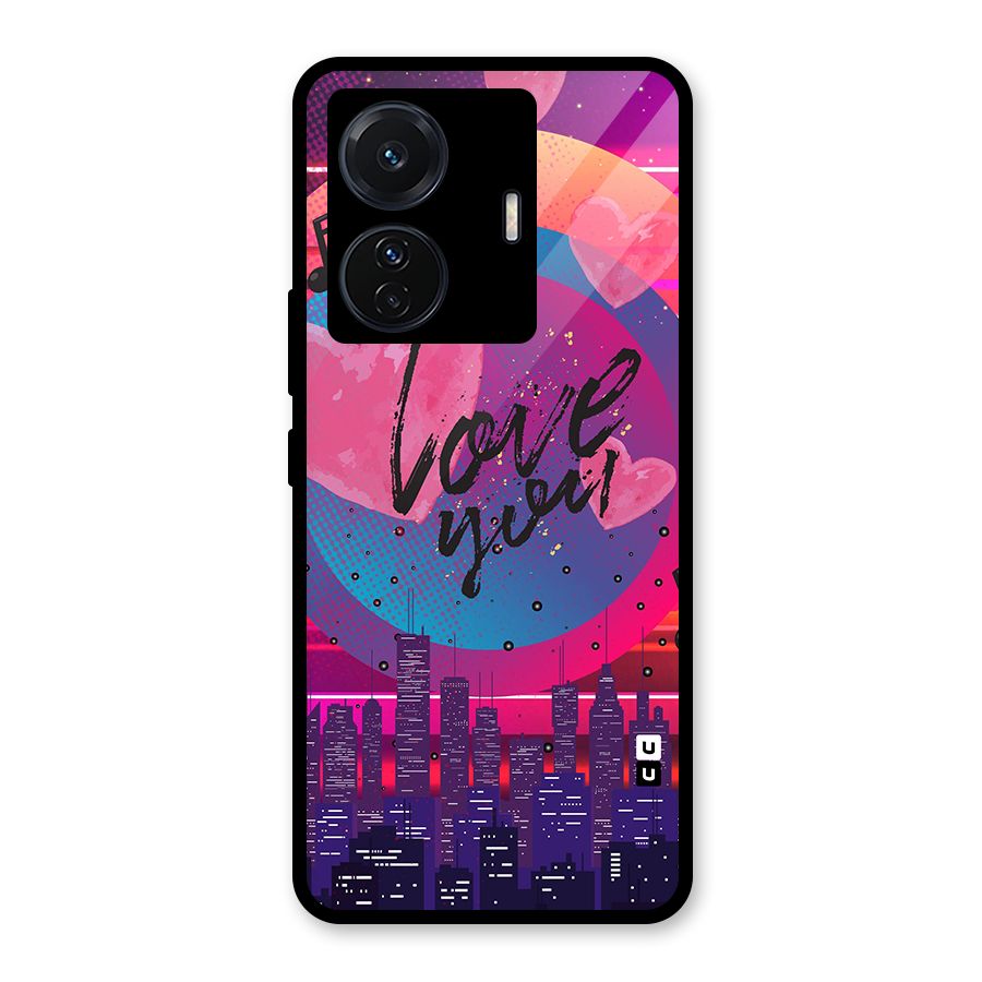 Music City Love Glass Back Case for Vivo T1 Pro