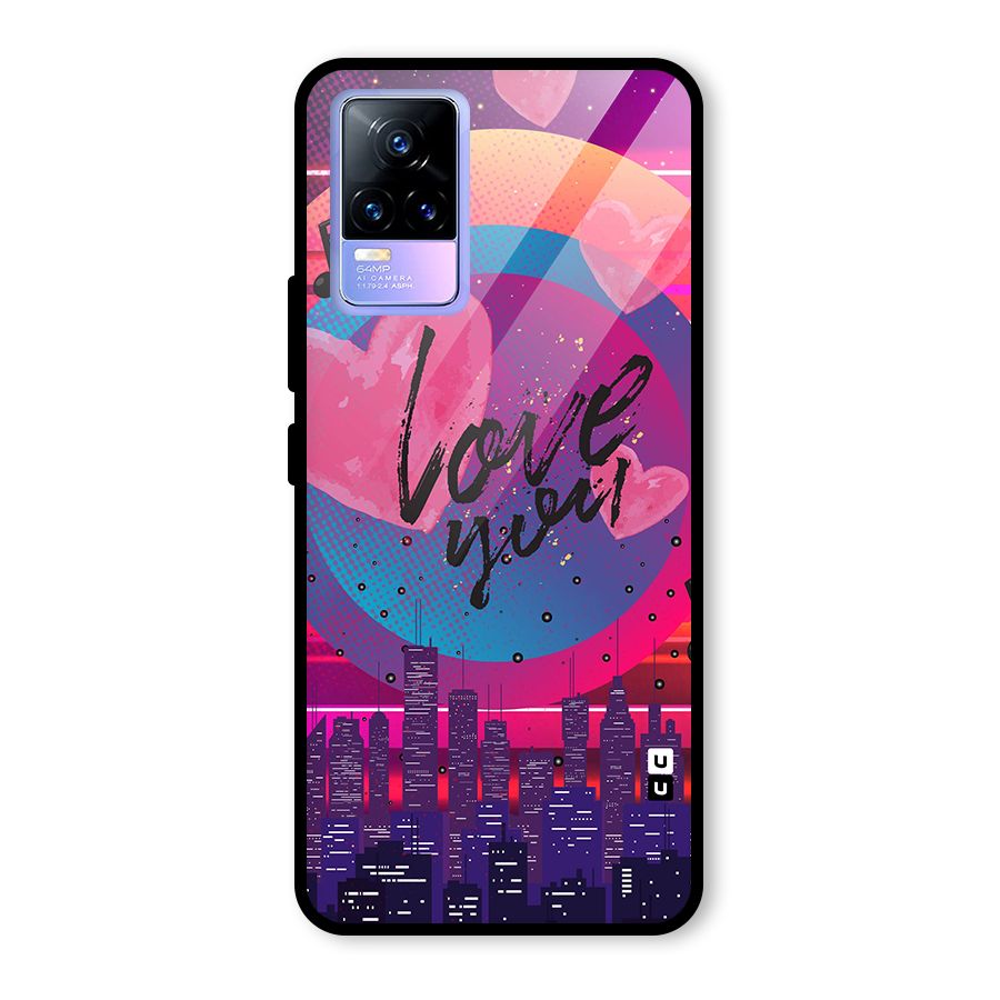 Music City Love Glass Back Case for Vivo Y73
