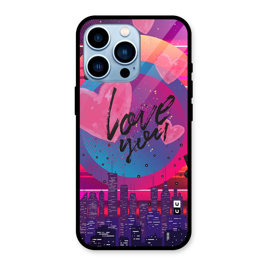 Music City Love Glass Back Case for iPhone 13 Pro