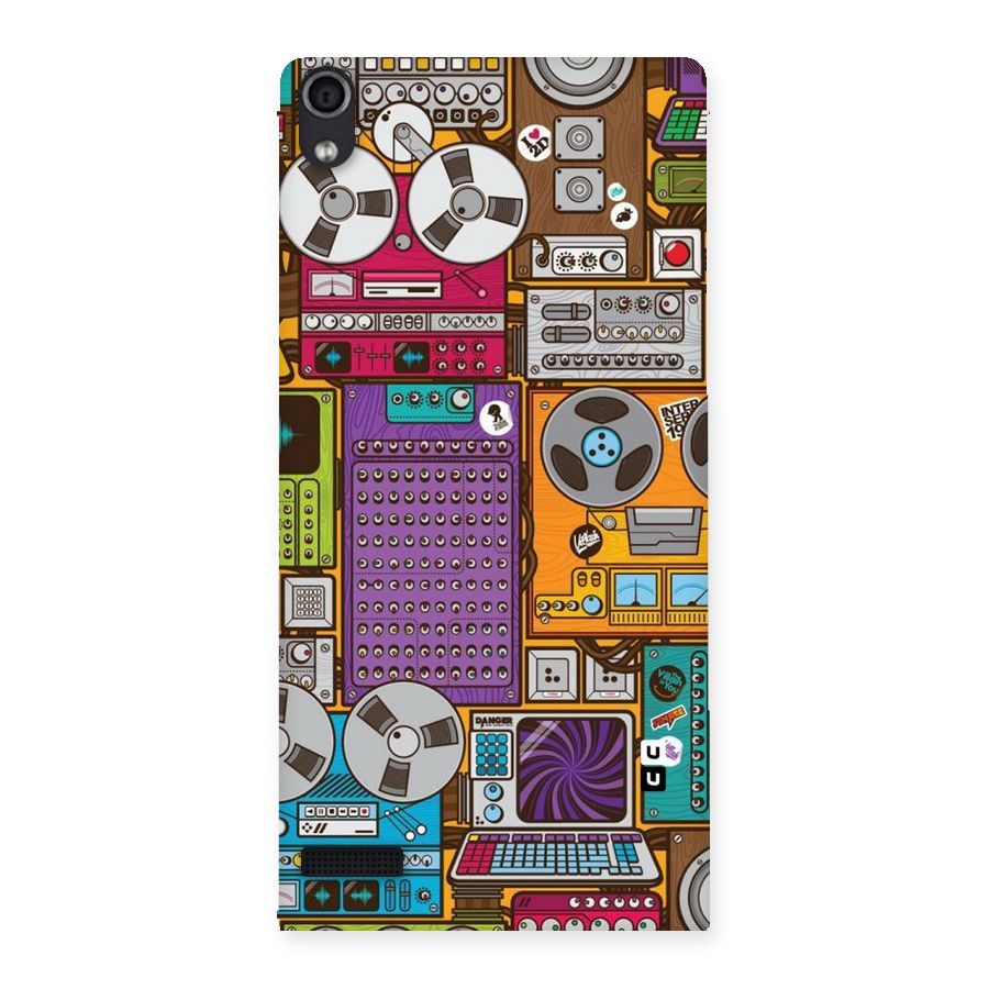 Music Decks Back Case for Ascend P6