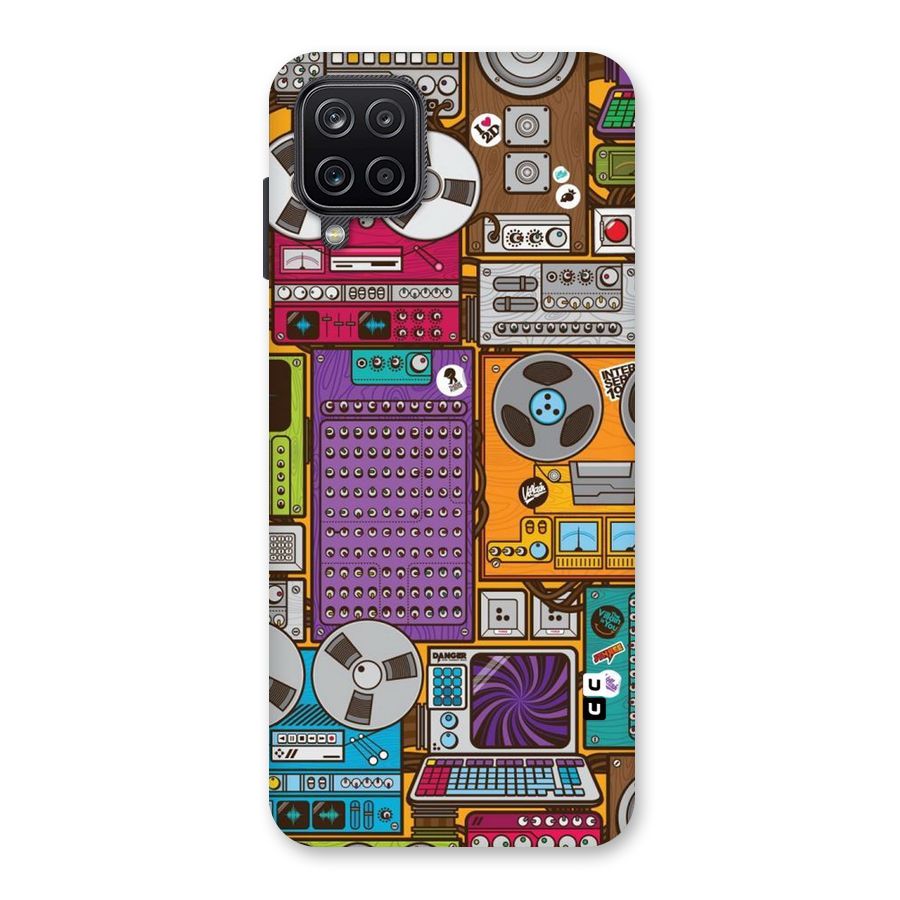 Music Decks Back Case for Galaxy A12