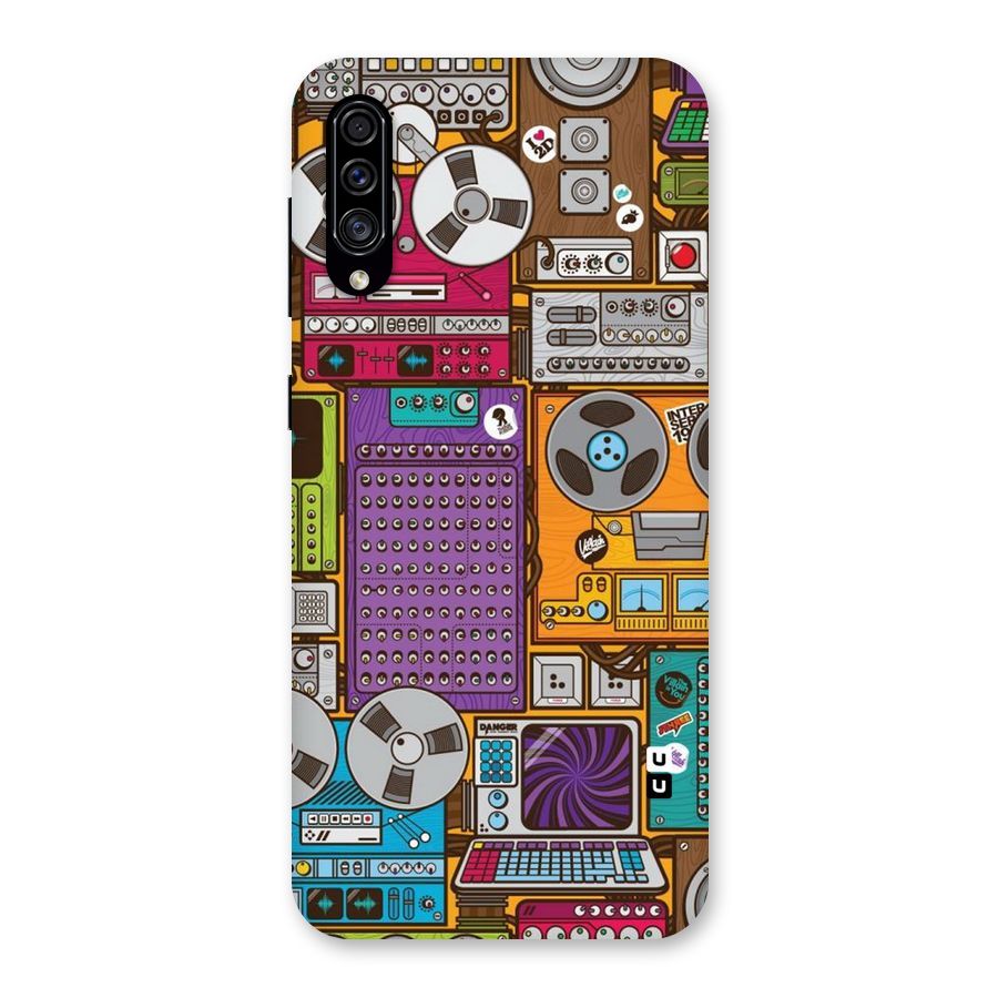 Music Decks Back Case for Galaxy A30s