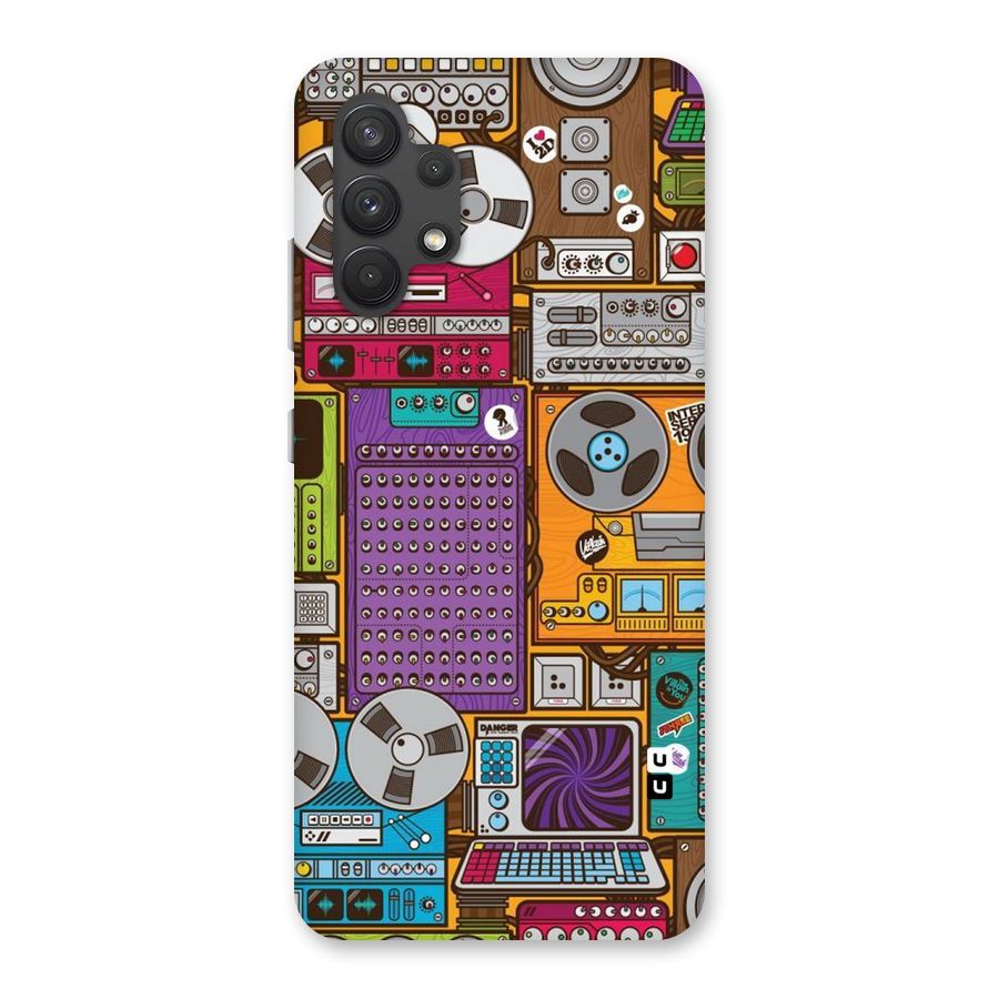 Music Decks Back Case for Galaxy A32