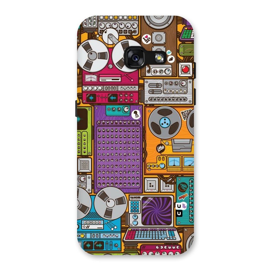 Music Decks Back Case for Galaxy A3 (2017)