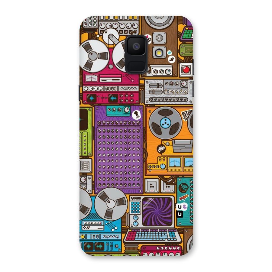 Music Decks Back Case for Galaxy A6 (2018)