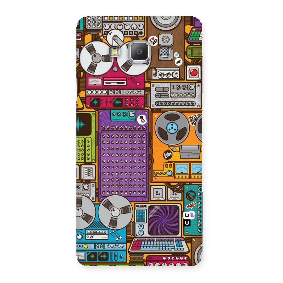 Music Decks Back Case for Galaxy A7