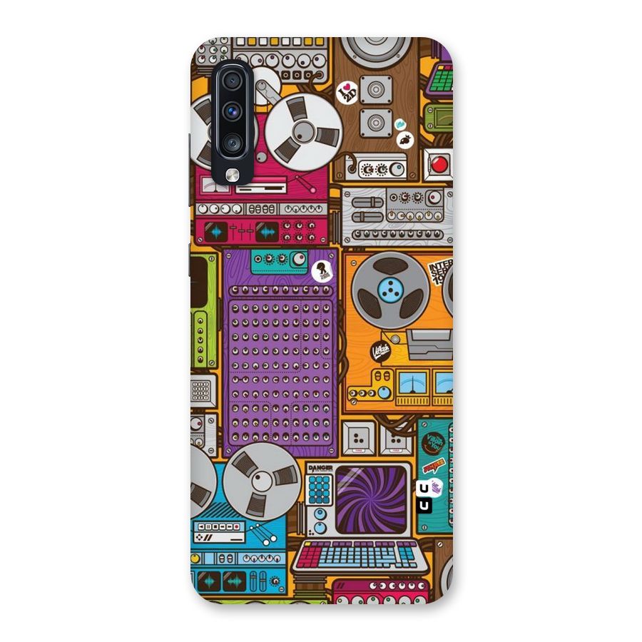 Music Decks Back Case for Galaxy A70