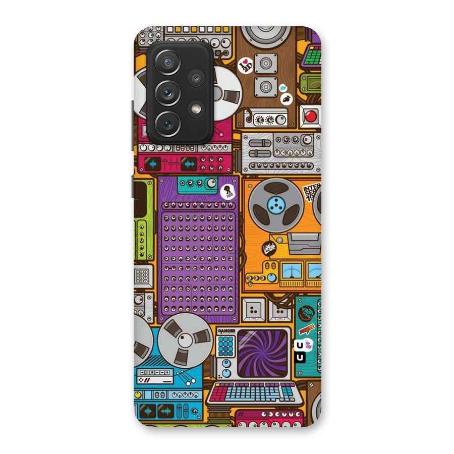 Music Decks Back Case for Galaxy A72