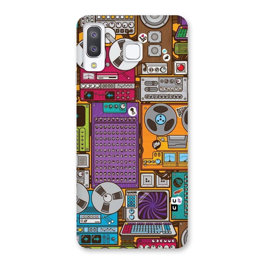 Music Decks Back Case for Galaxy A8 Star