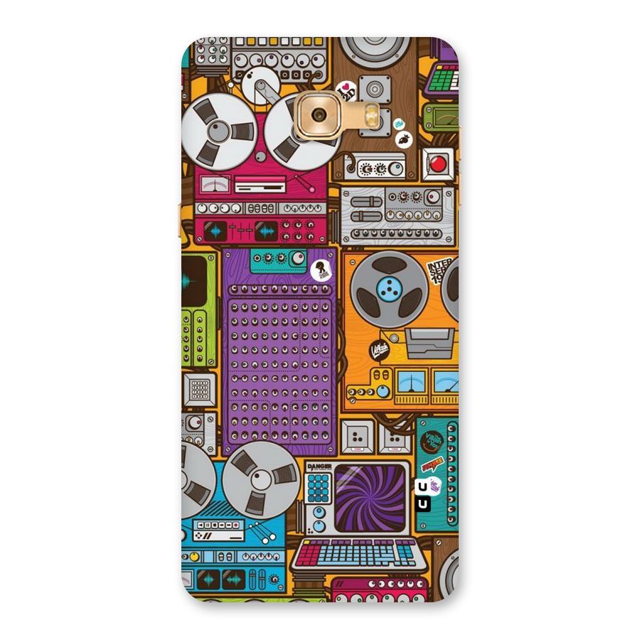Music Decks Back Case for Galaxy C9 Pro
