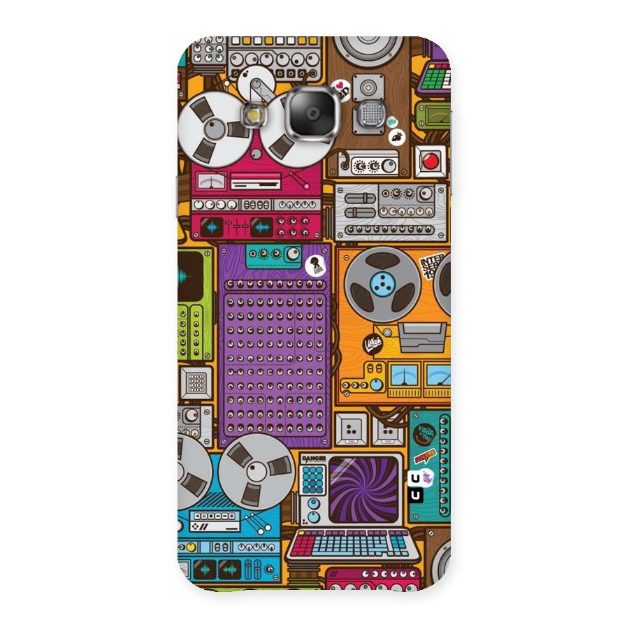Music Decks Back Case for Galaxy E7