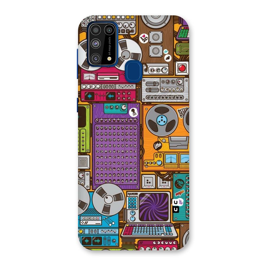 Music Decks Back Case for Galaxy F41