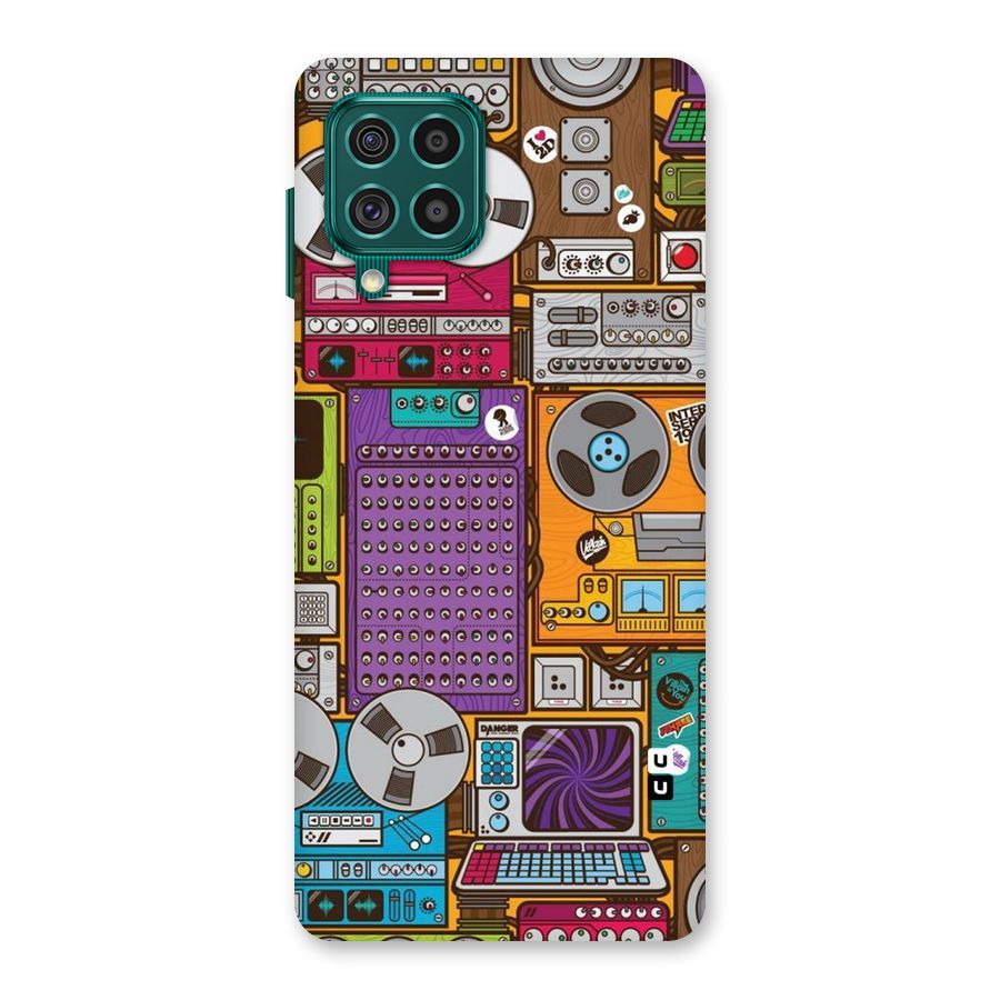 Music Decks Back Case for Galaxy F62
