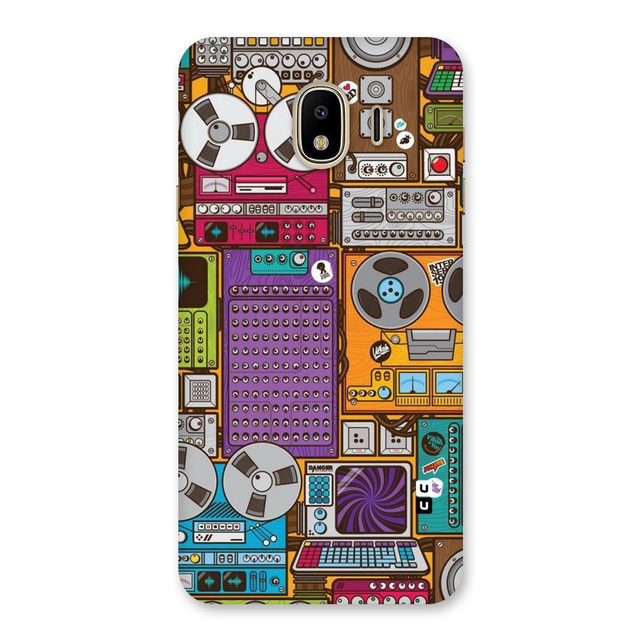 Music Decks Back Case for Galaxy J4