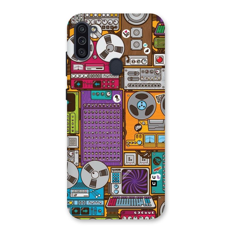 Music Decks Back Case for Galaxy M11