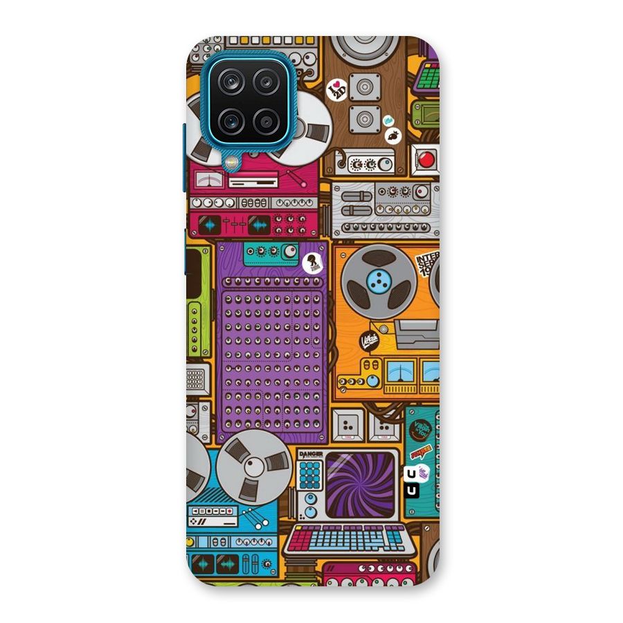 Music Decks Back Case for Galaxy M12