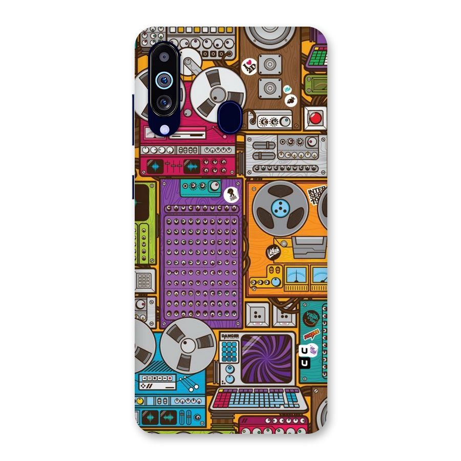 Music Decks Back Case for Galaxy M40
