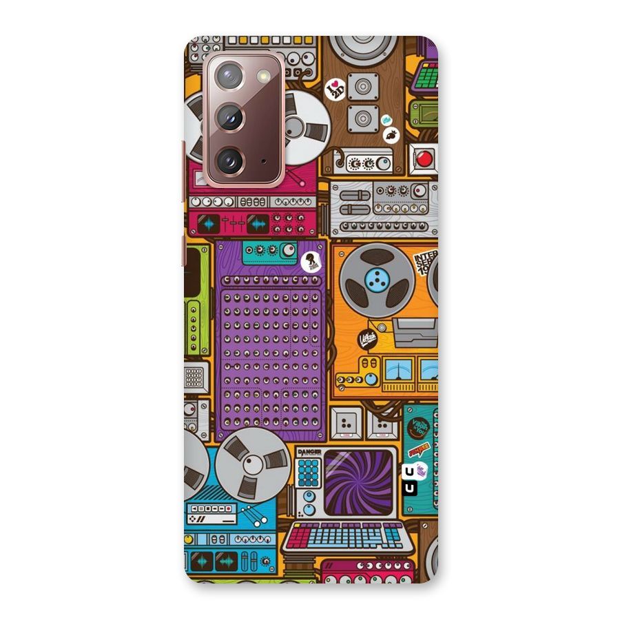 Music Decks Back Case for Galaxy Note 20