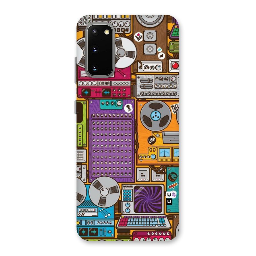 Music Decks Back Case for Galaxy S20