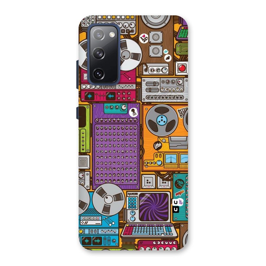 Music Decks Back Case for Galaxy S20 FE