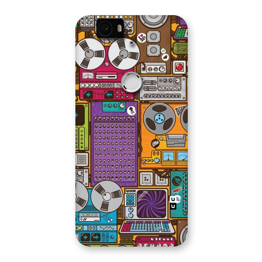 Music Decks Back Case for Google Nexus-6P