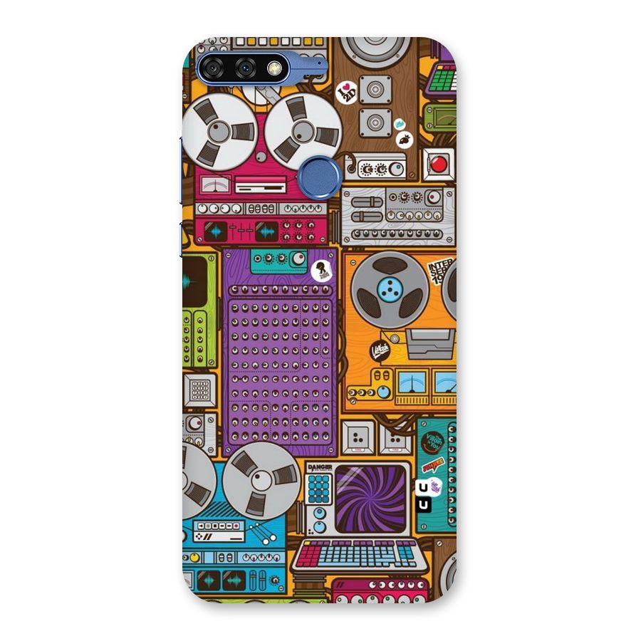 Music Decks Back Case for Honor 7C