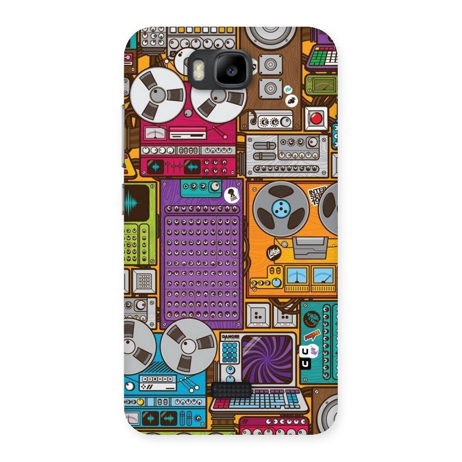 Music Decks Back Case for Honor Bee