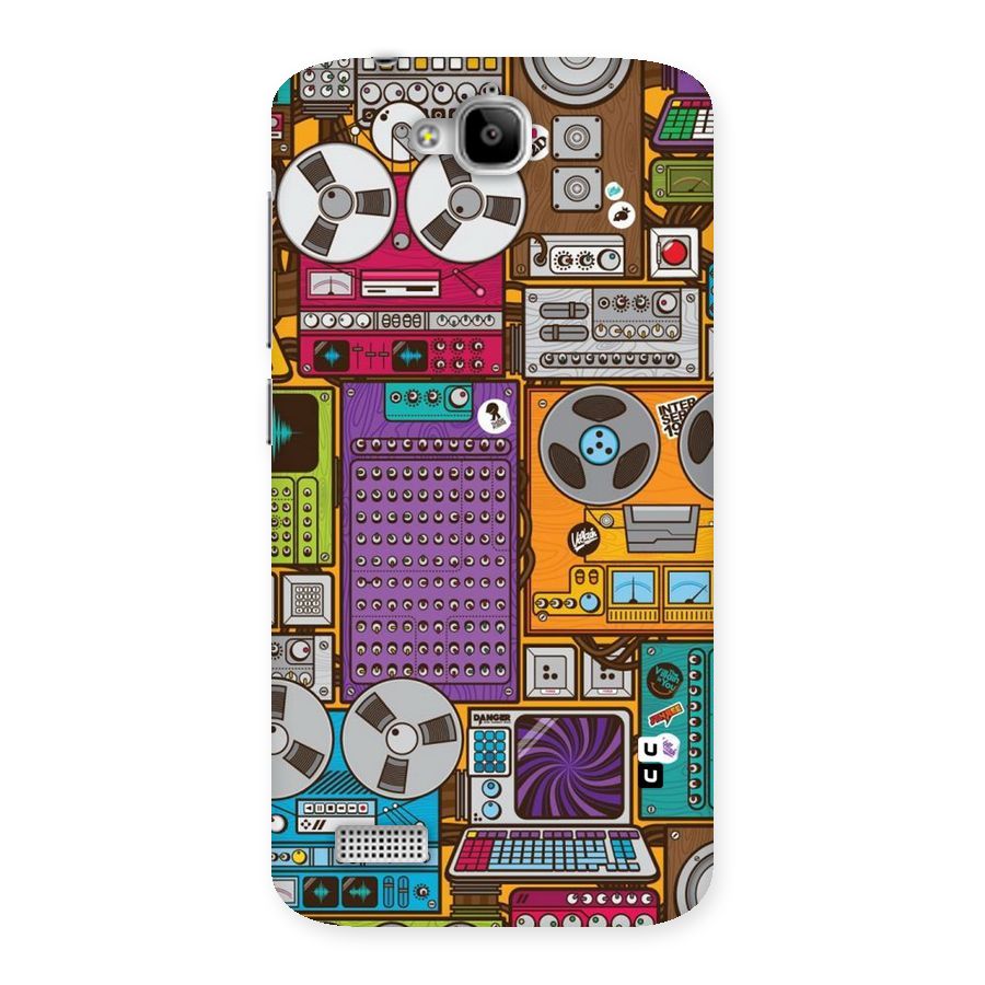Music Decks Back Case for Honor Holly