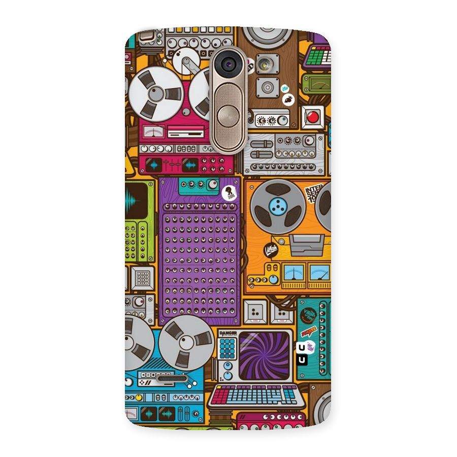 Music Decks Back Case for LG G3 Stylus