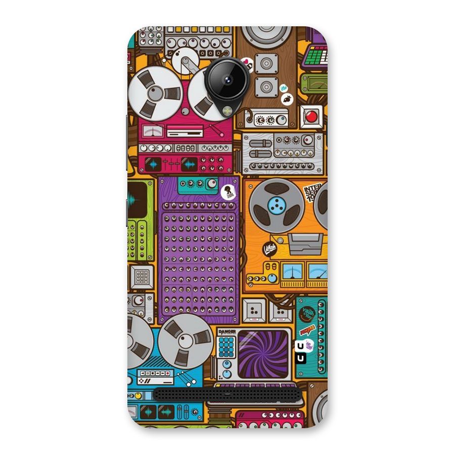 Music Decks Back Case for Lenovo C2