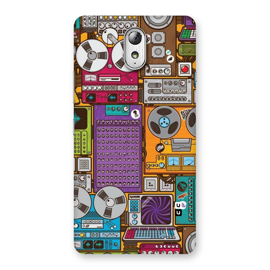 Music Decks Back Case for Lenovo Vibe P1M
