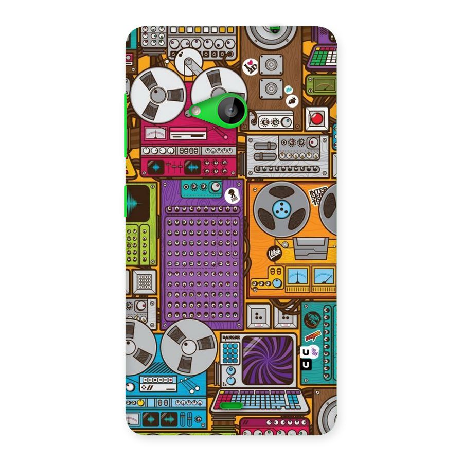 Music Decks Back Case for Lumia 535